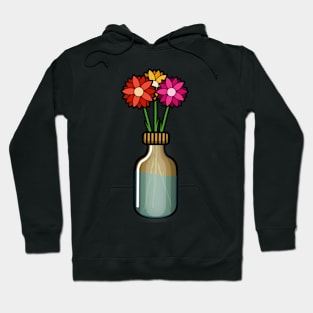 Yellow Flower Bottle Hoodie